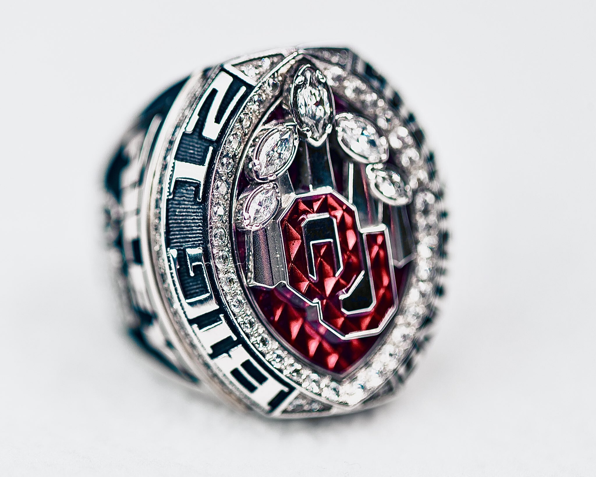 Oklahoma Football's Big 12 Championship Rings — UNISWAG