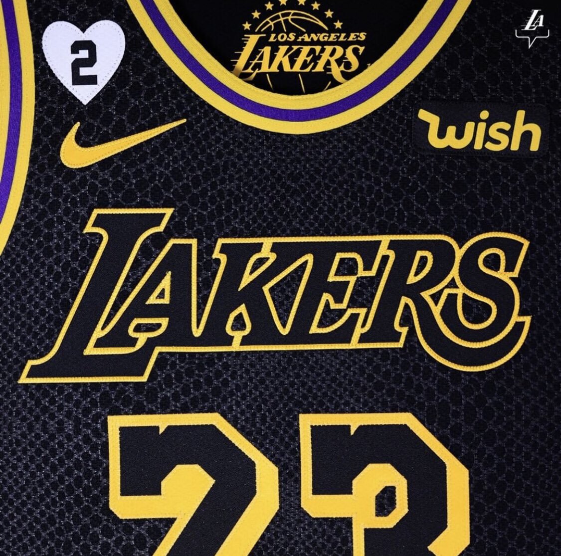 Lakers 'Black Mamba' Uniforms — UNISWAG