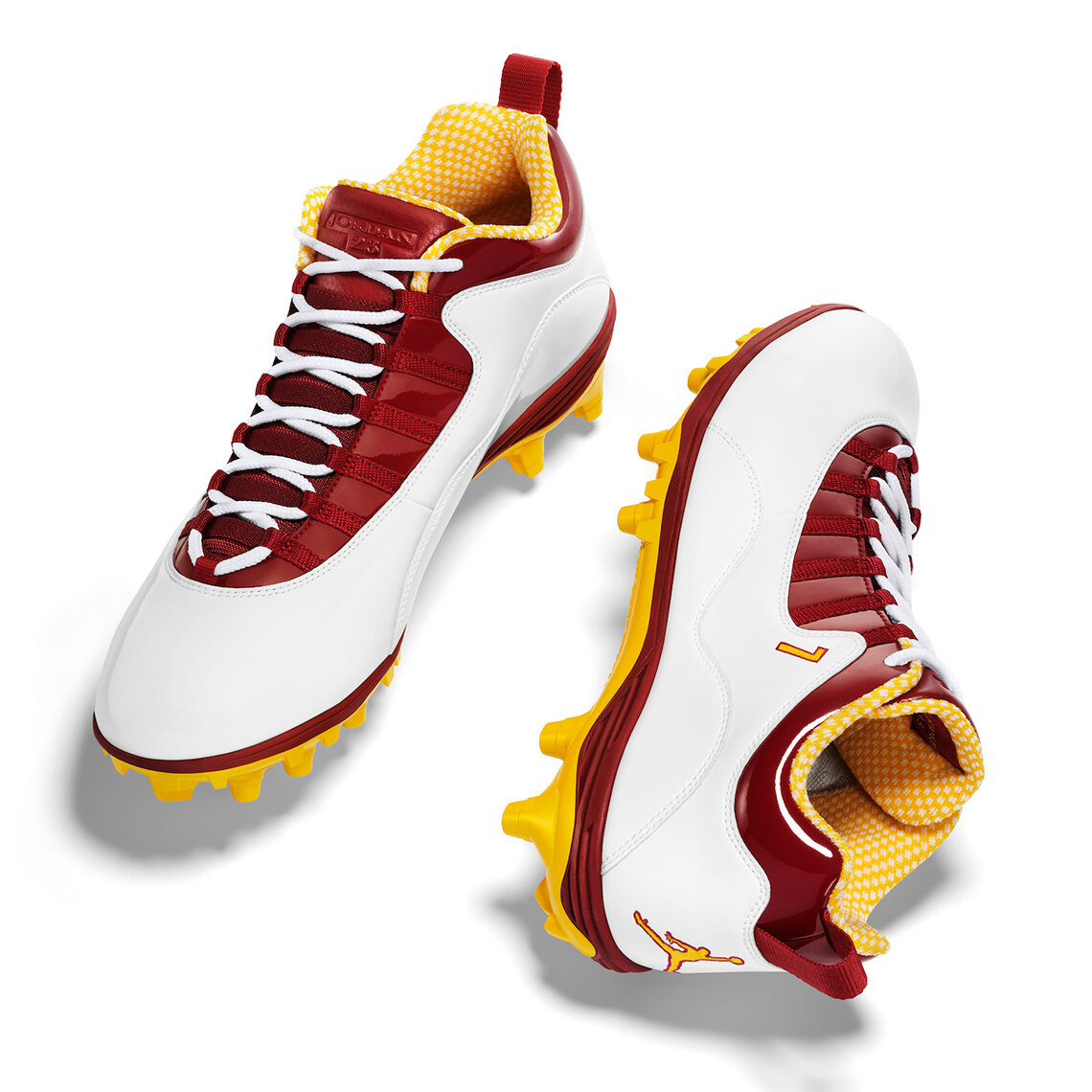 custom jordan football cleats