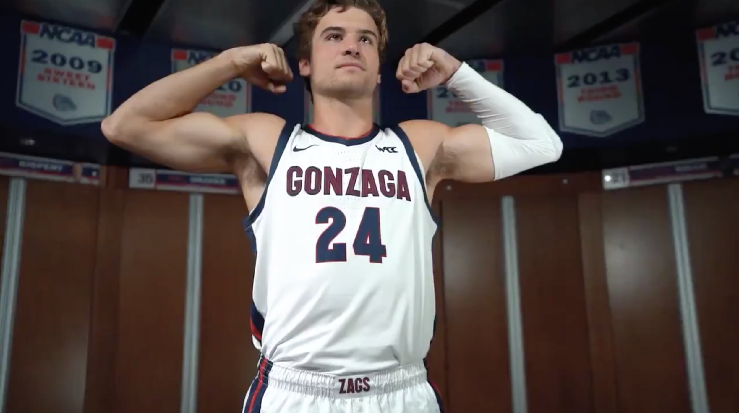 gonzaga basketball uniforms