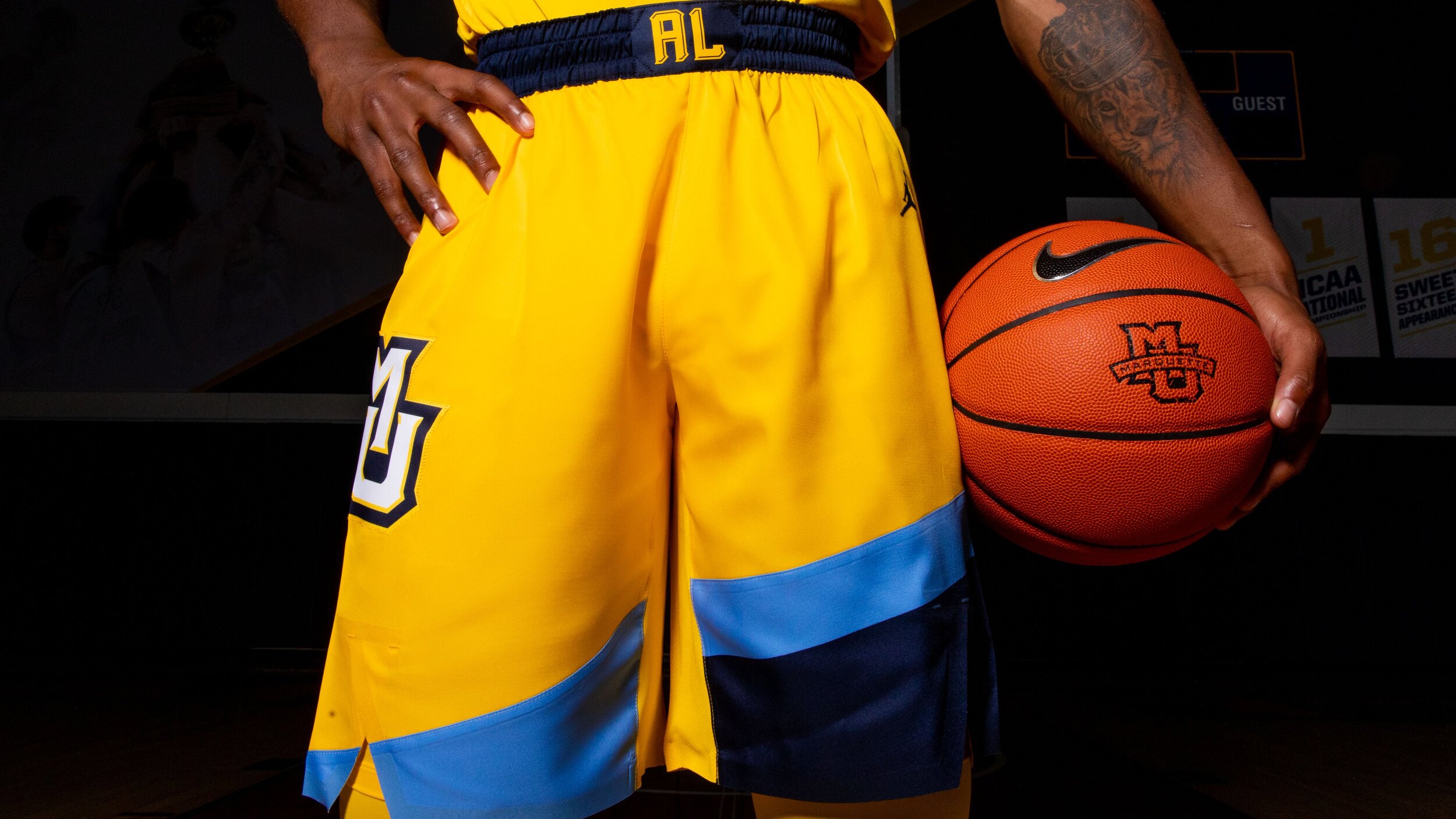 marquette basketball uniforms
