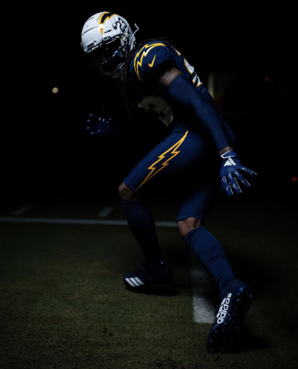 color rush chargers uniforms
