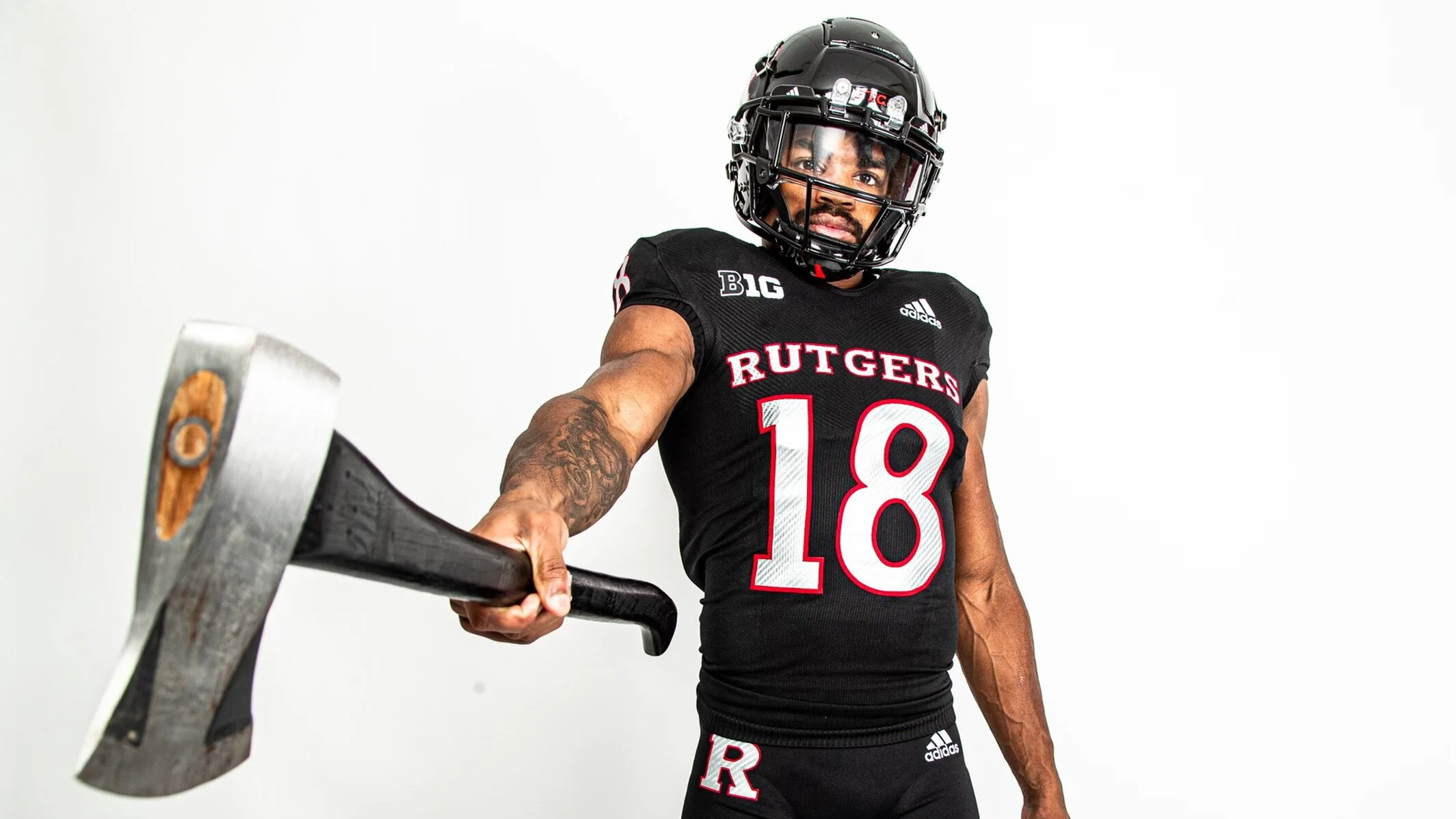 Rutgers Dark Knight Black Uniform