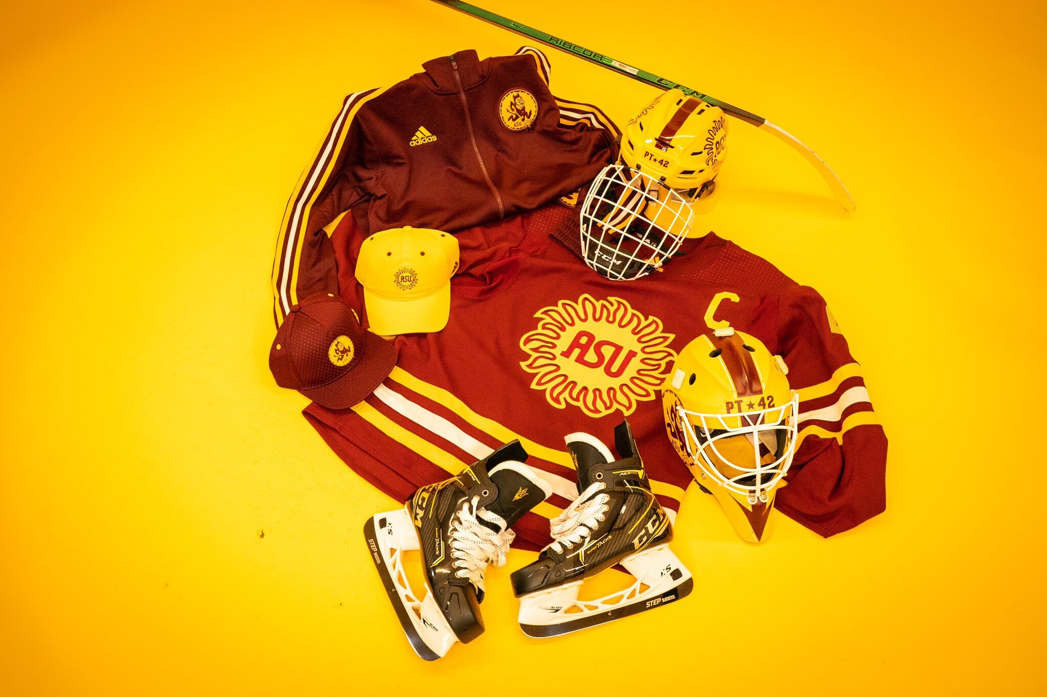 ASU Hockey 1975 Throwback Uniform — UNISWAG
