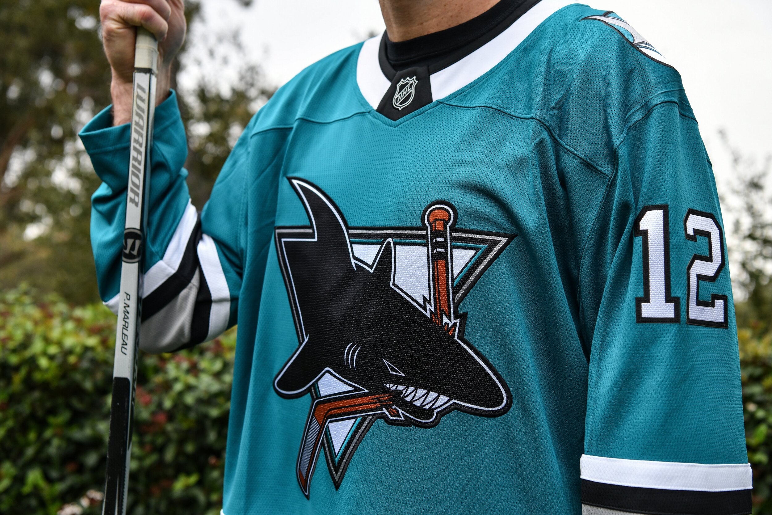 san jose sharks baseball jersey