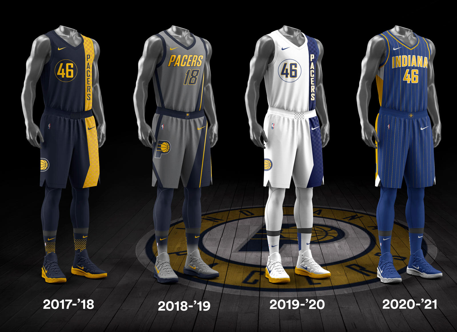 pacers uniforms 2022