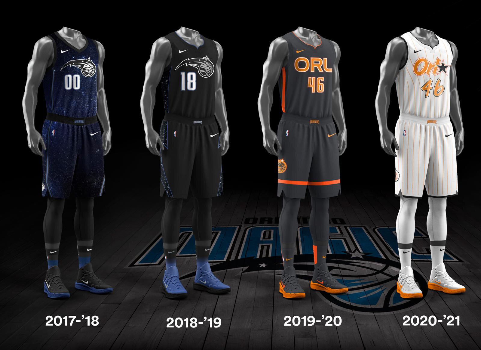 Orlando Magic Unveil Latest Iteration of Nike NBA City Edition