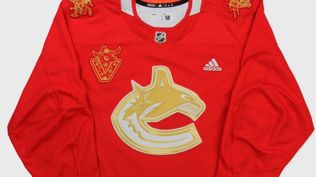 Vancouver Canucks to sport new jersey for Lunar New Year