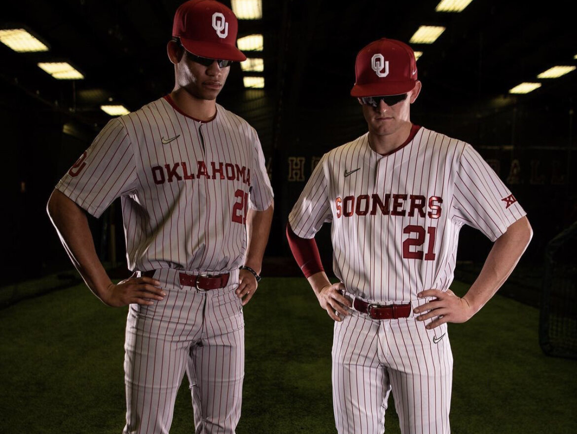 2021 Oklahoma Baseball Uniforms — UNISWAG