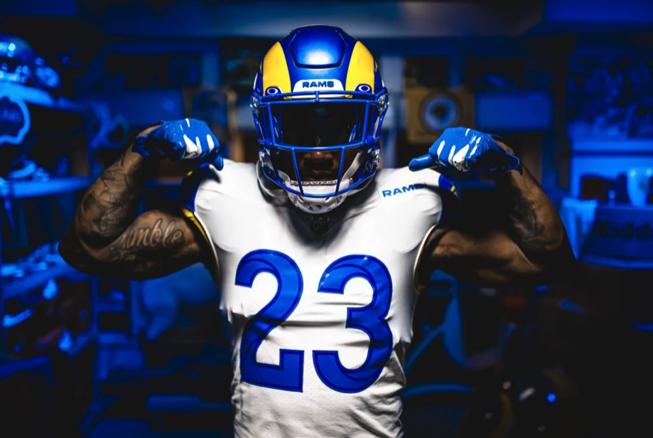 Los Angeles Rams Modern Throwback Jersey — UNISWAG