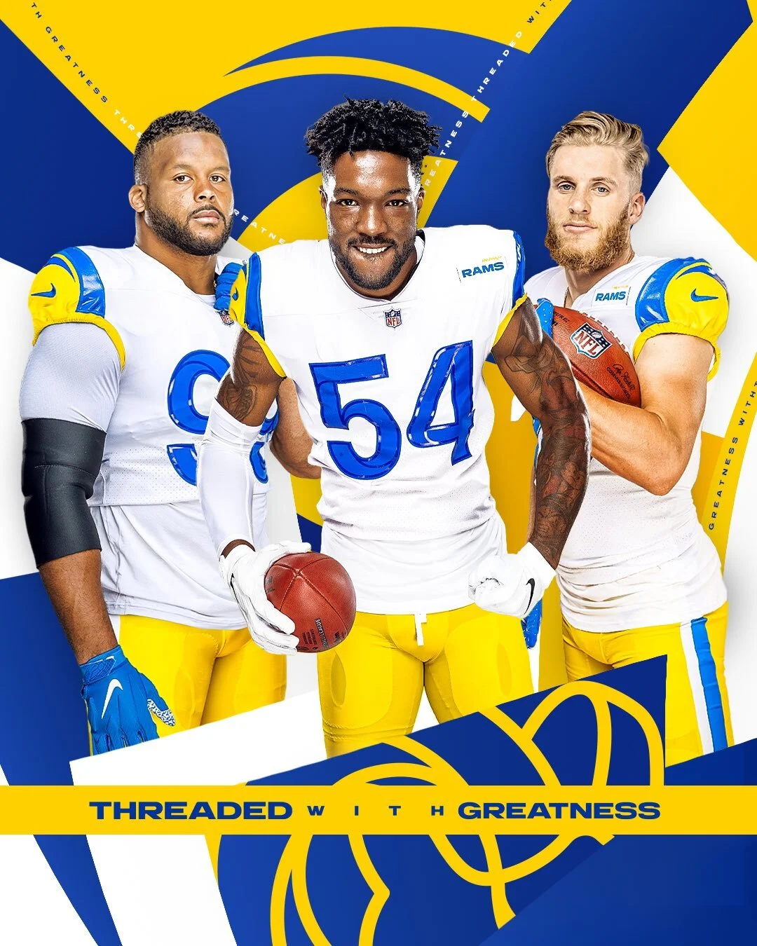 Los Angeles Rams Modern Throwback Jersey