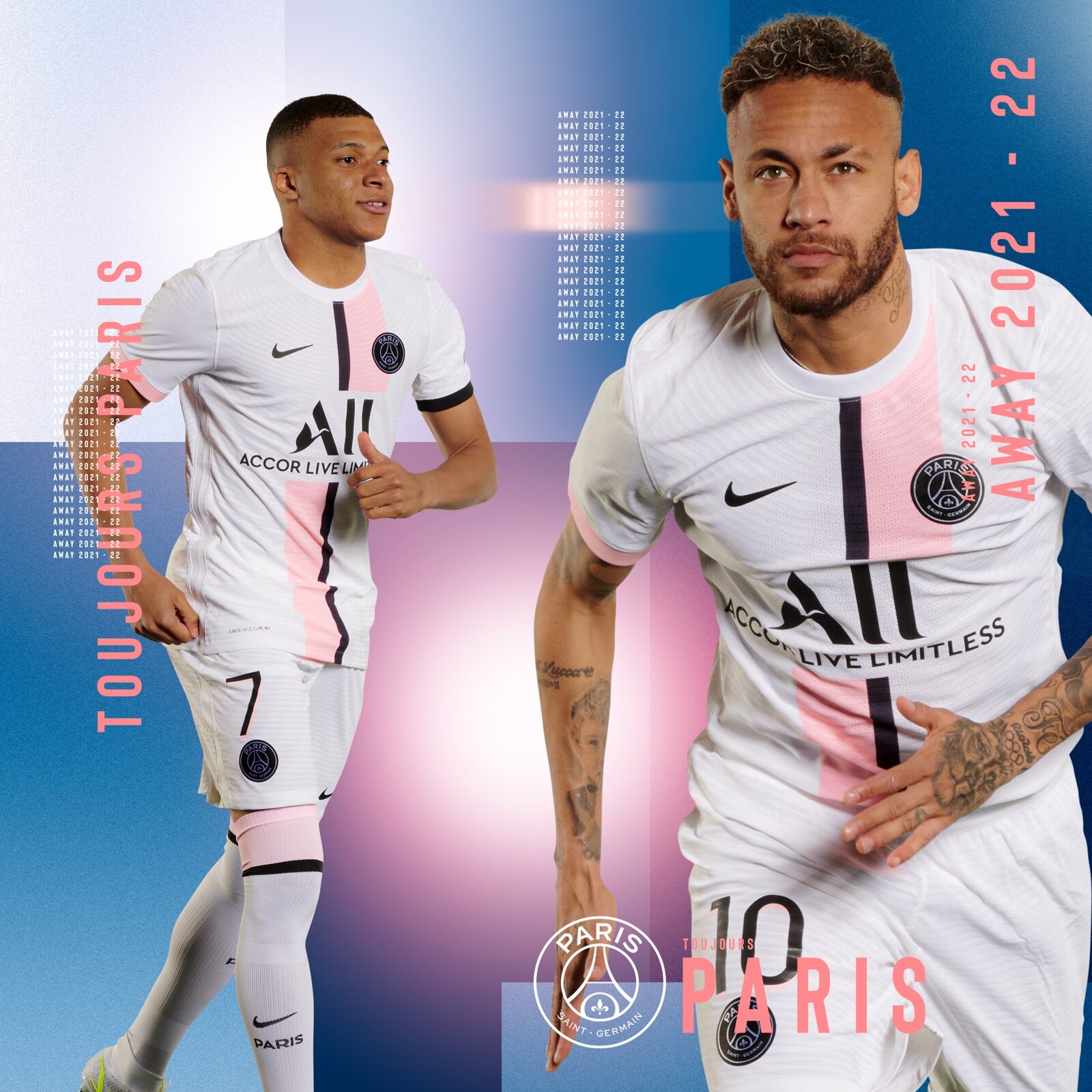 Paris Saint-Germain 2021-22 Away Kit