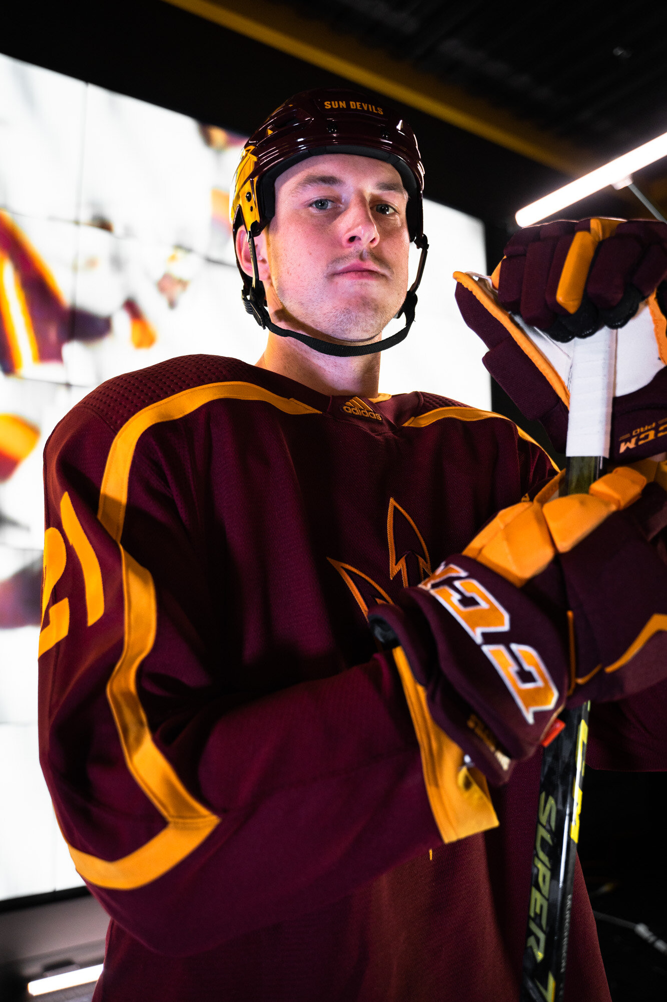 Hockey Unveils Exclusive Home and Away Uniforms - Arizona State