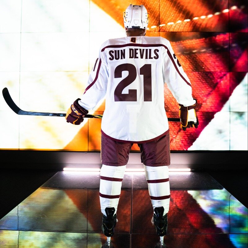 ASU Sun Devils announced new Digi Flame jersey : r/hockey
