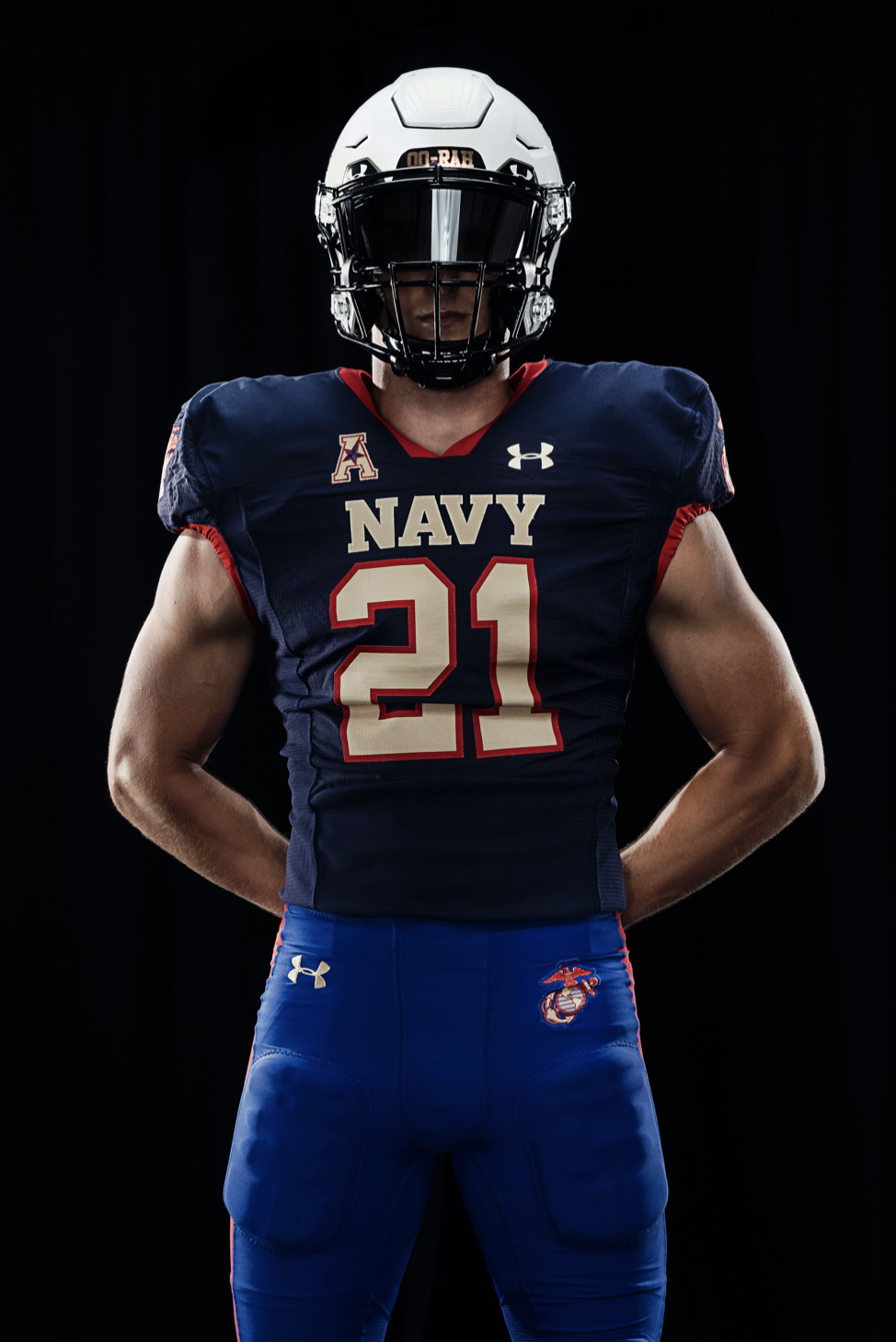 navy football dress blues Navy Football USMC Uniform — UNISWAG