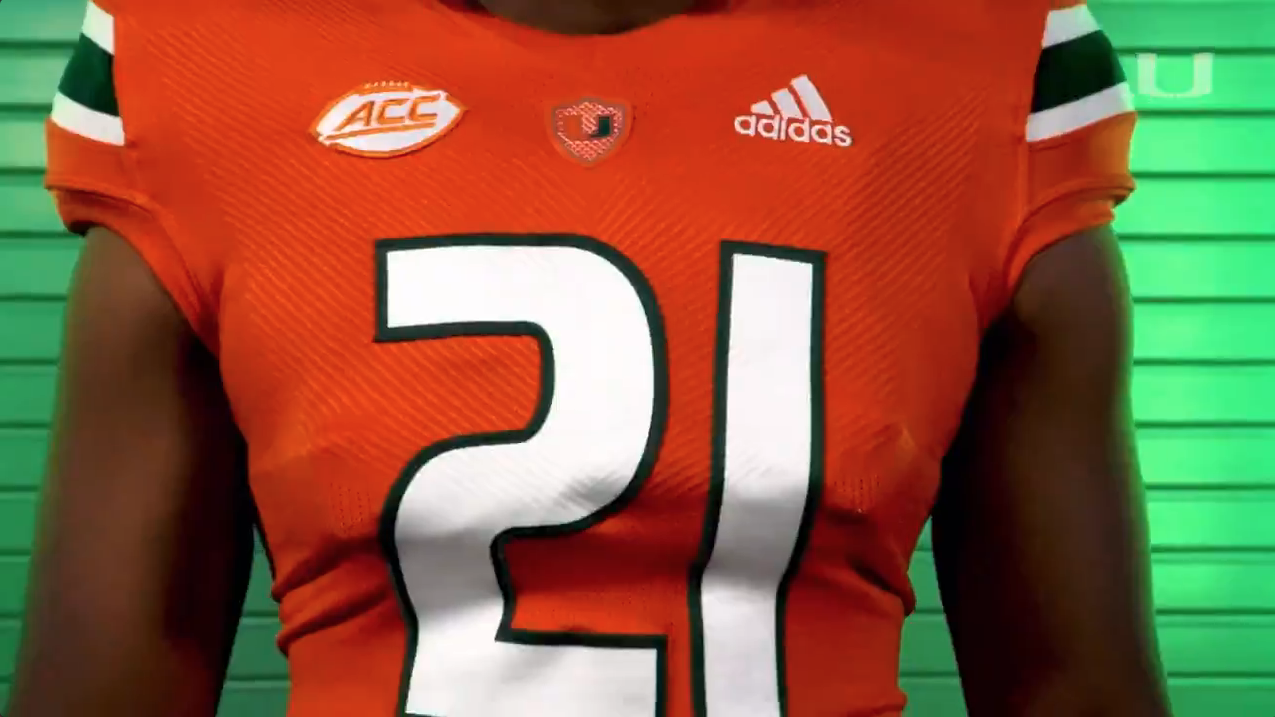 Miami Hurricanes unveil new uniforms