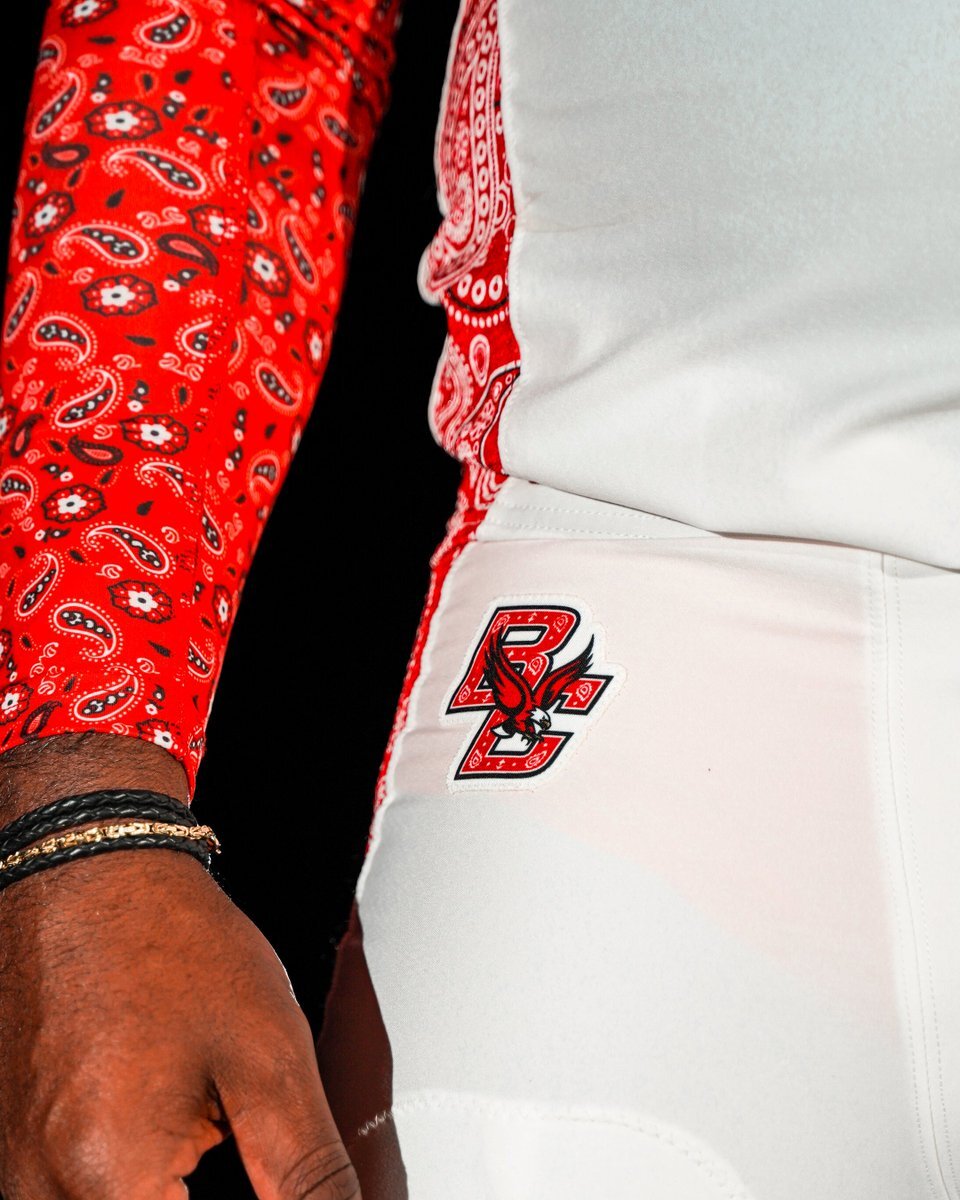 Boston College Football to Wear Red Bandana Jerseys for Sept. 11th Game @  UMass - BC Interruption