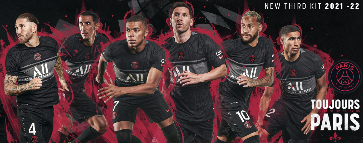 New PSG Third Kit