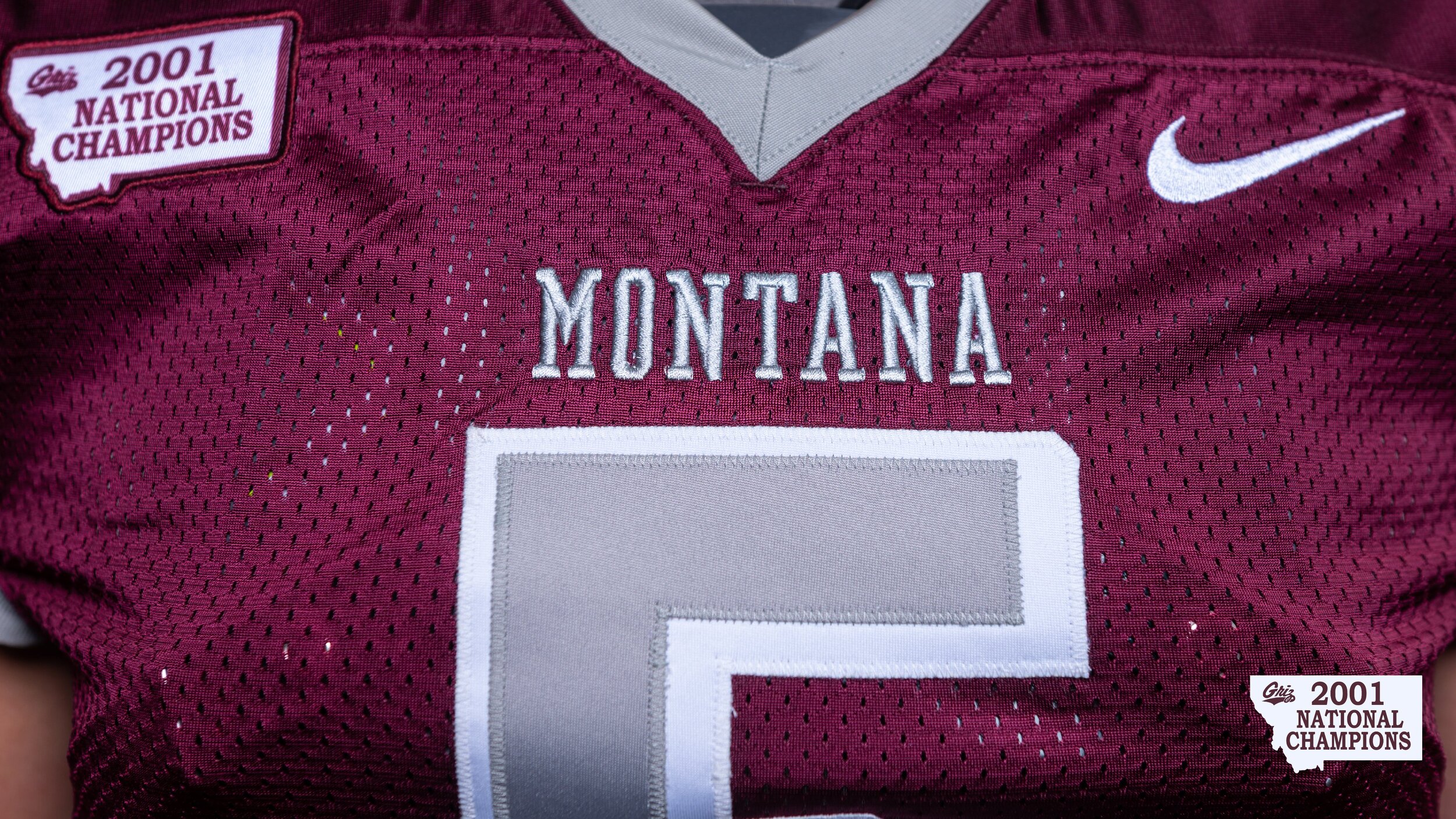 Own a piece of Griz history – buy a Montana granite game jersey