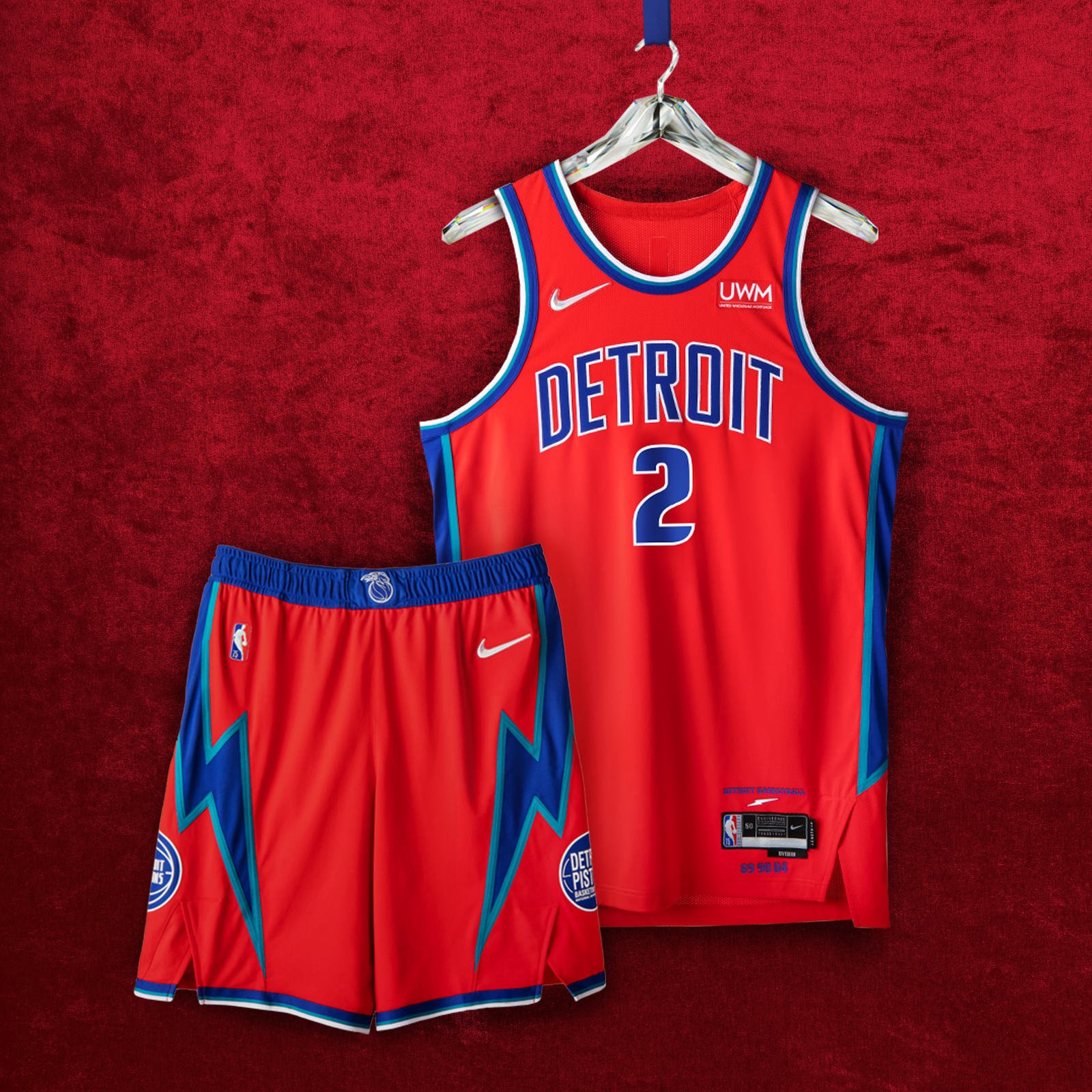 New Detroit Pistons City Edition Uniform — UNISWAG