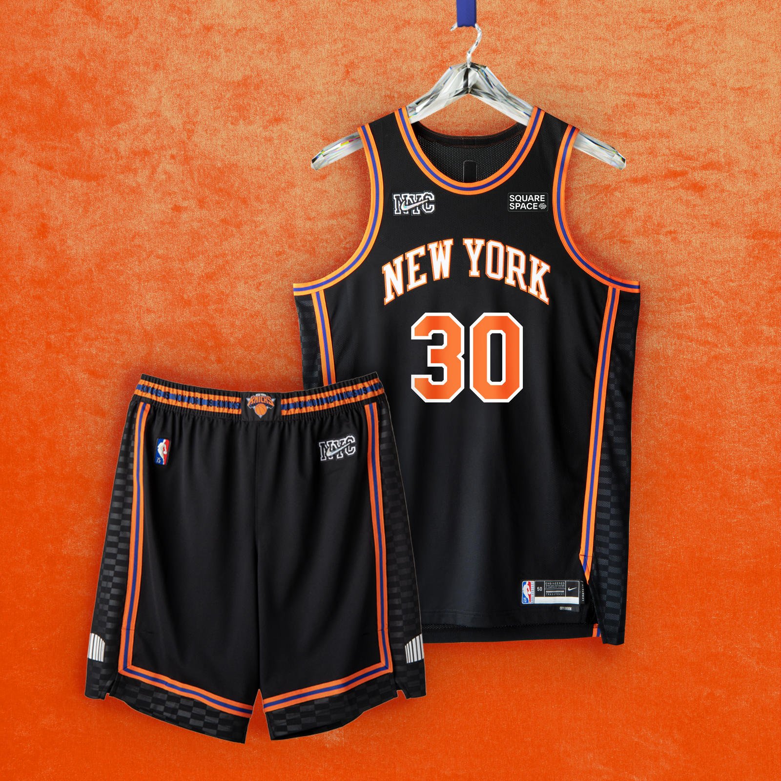 Nike Knicks 21-22 City Edition Swingman Shorts