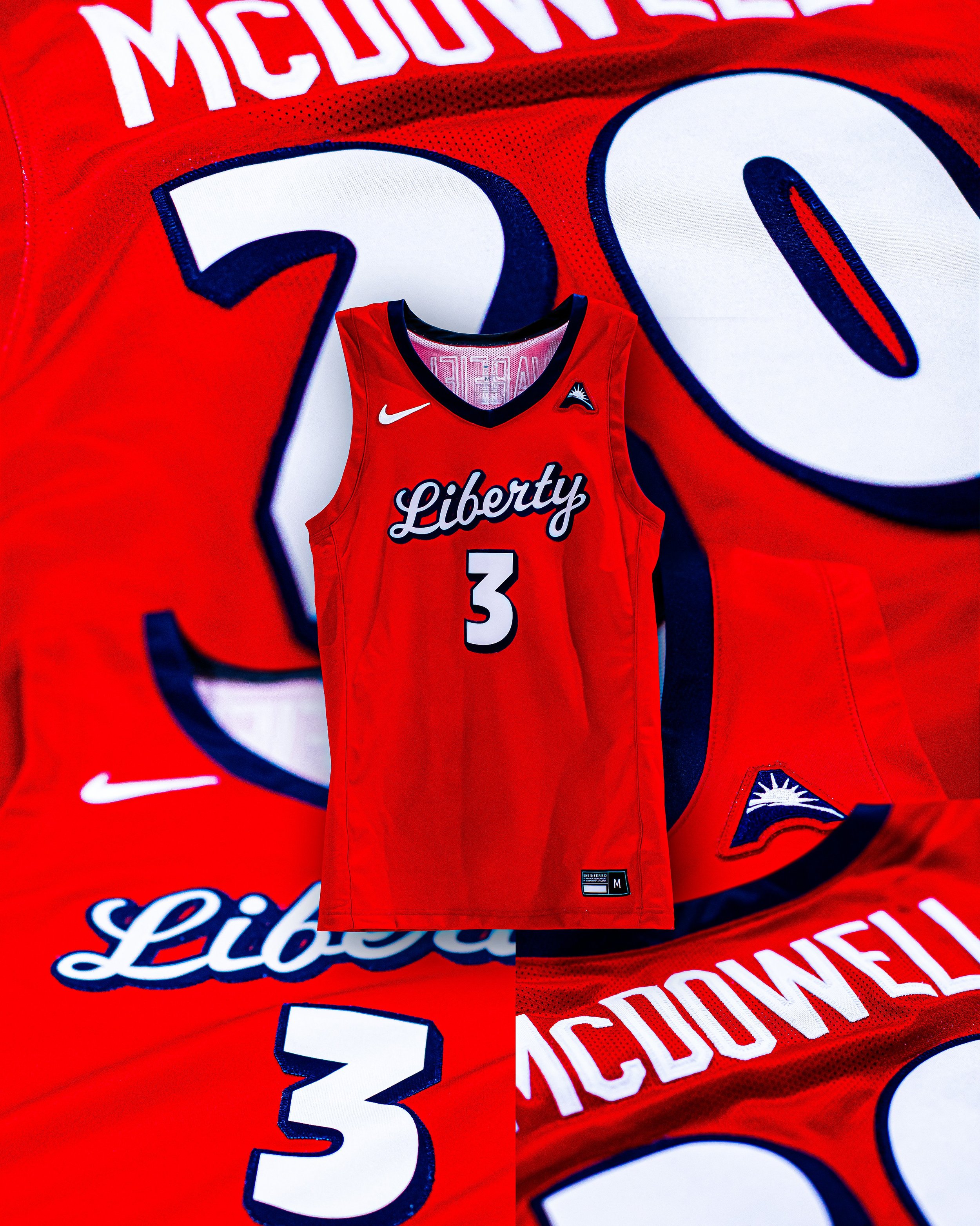 red basketball uniforms