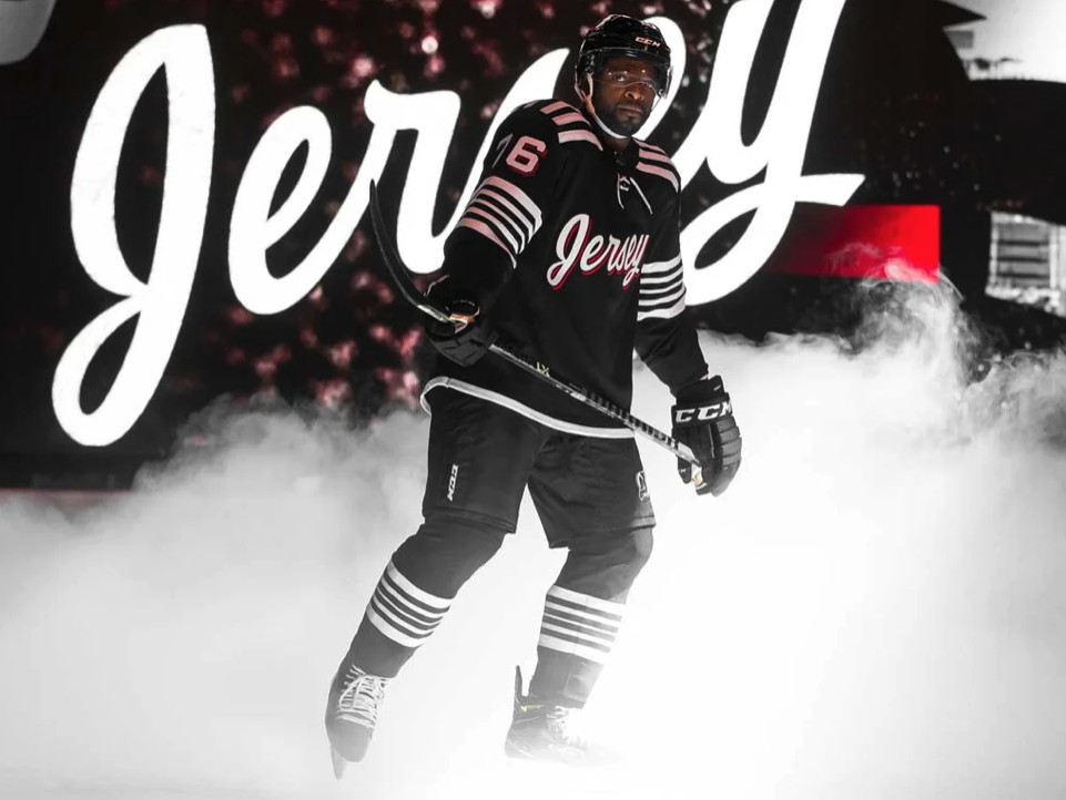 Any thoughts on this NJ Devils third jersey concept and logo I created?  Swipe right for more details. : r/hockeydesign