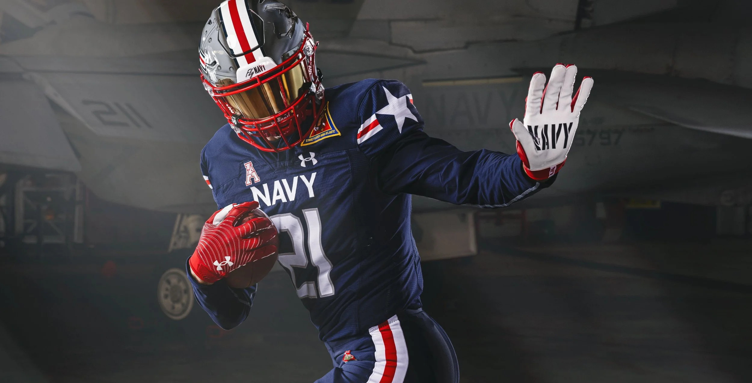 2021 Navy 'Fly Navy' ARMY-NAVY GAME UNIFORM