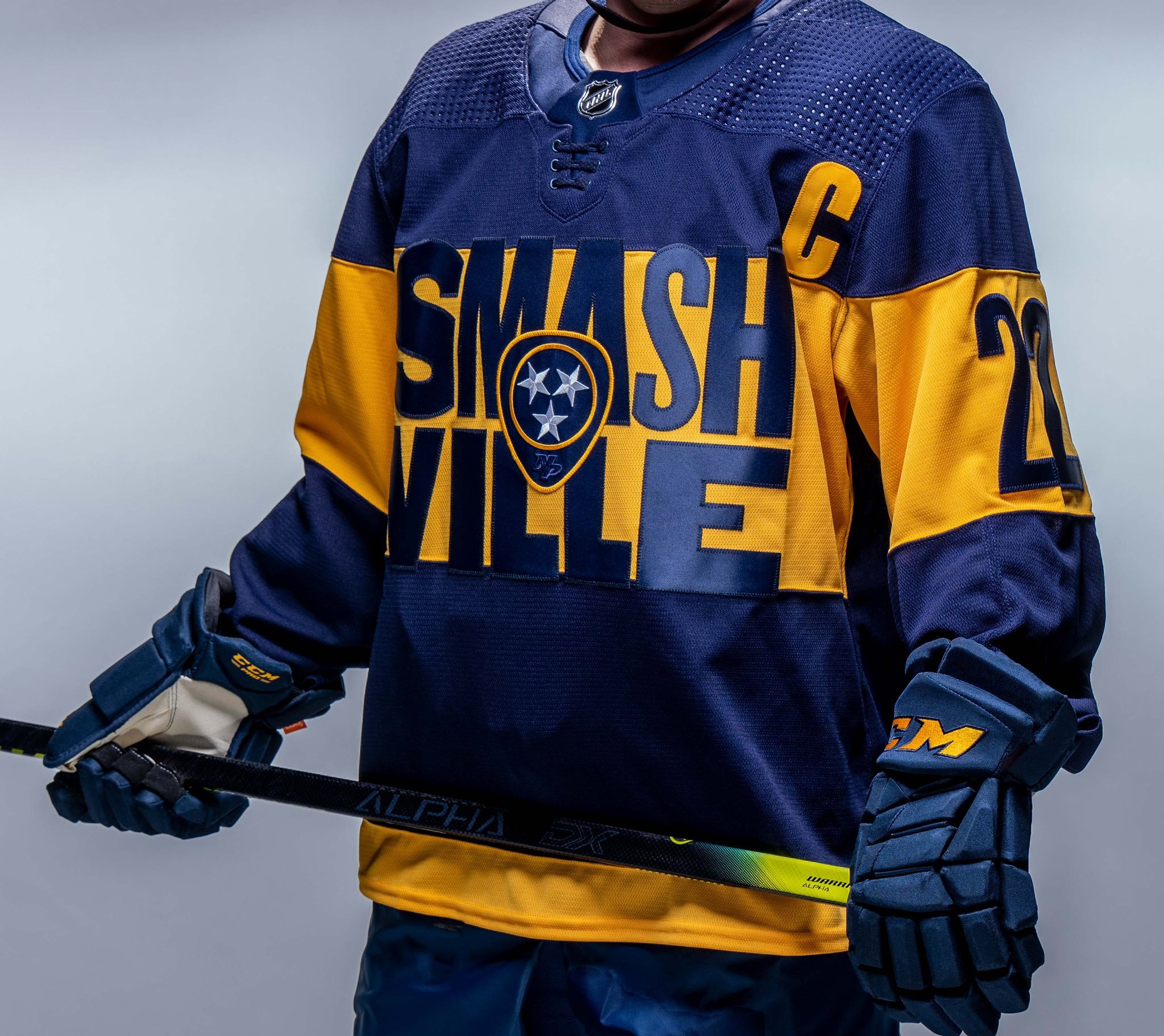 Preds release jerseys for upcoming Stadium Series game