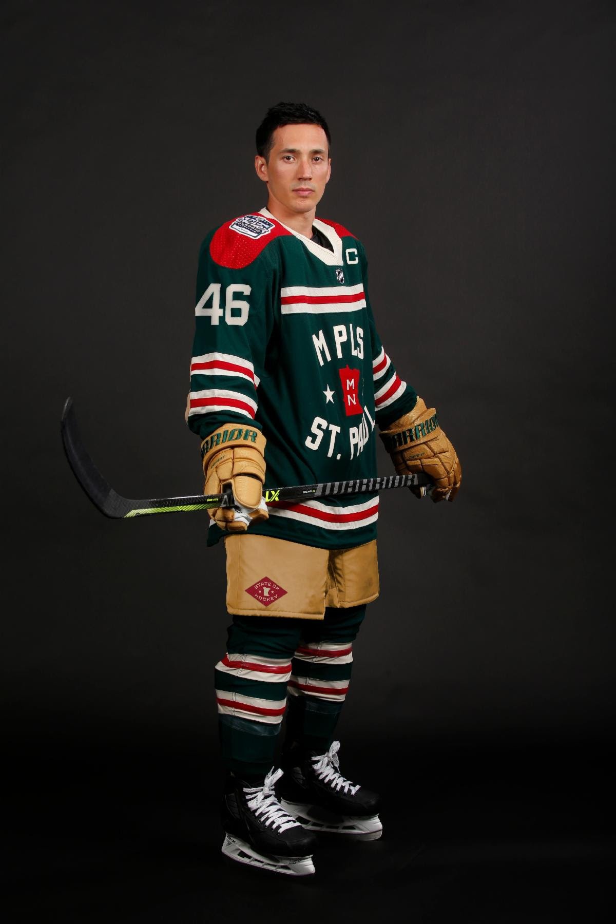 NHL on X: The @mnwild wore some special warmup jerseys for