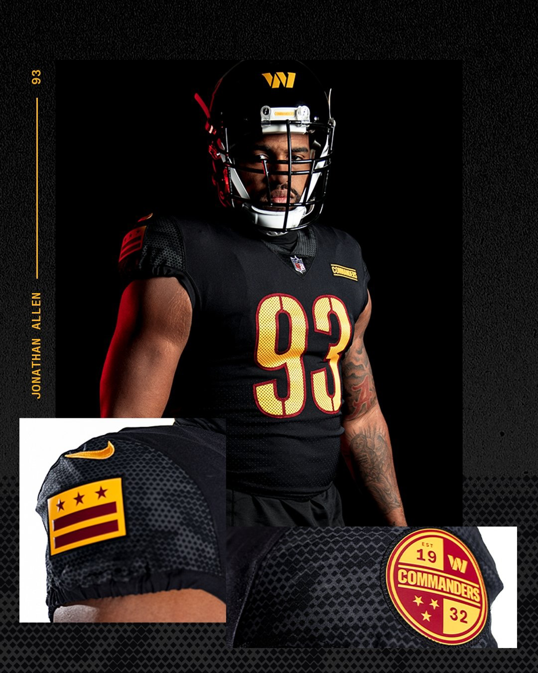 Washington Commanders New Uniforms — UNISWAG