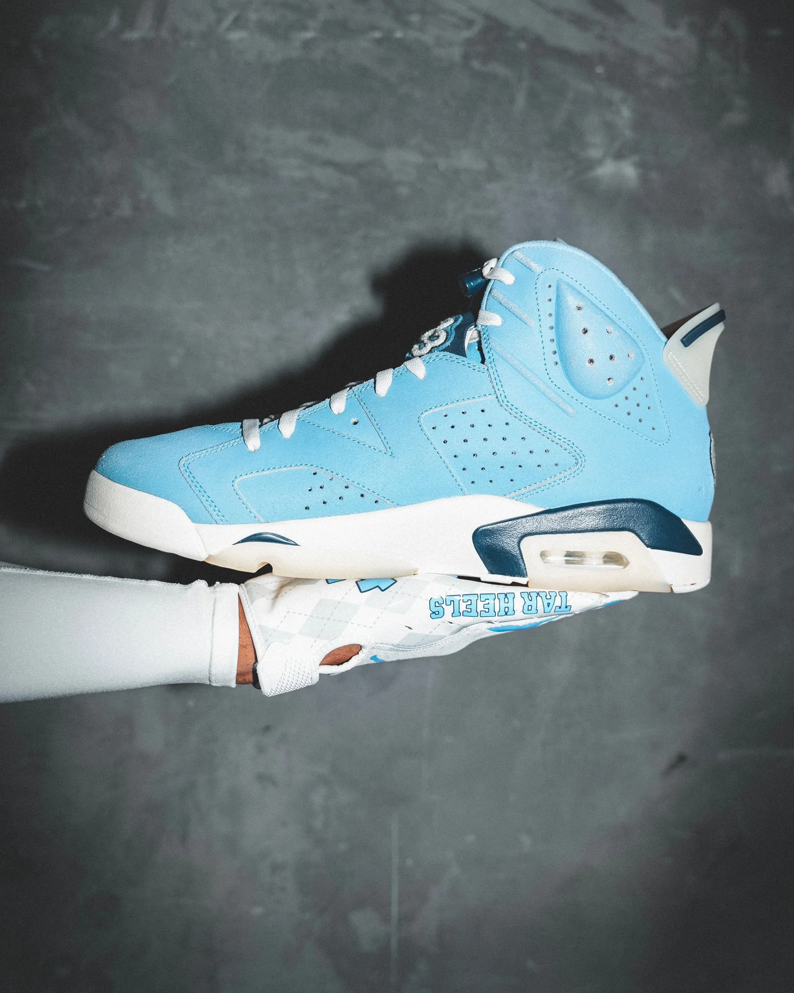 UNC Football Jordan 6 Player-Exclusive Shoes