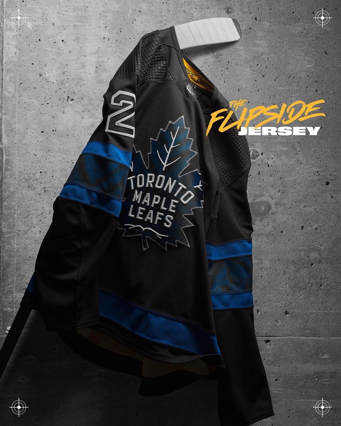 ANY NAME AND NUMBER TORONTO MAPLE LEAFS ALTERNATE X DREW HOUSE FLIPSID –  Hockey Authentic