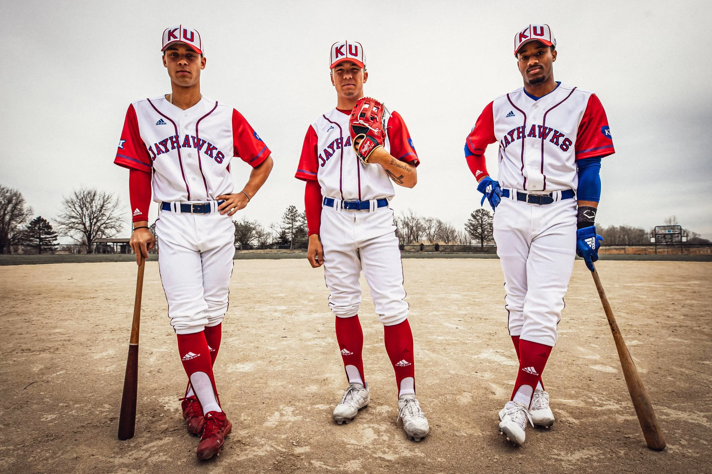 Kansas Baseball Throwback Uniform