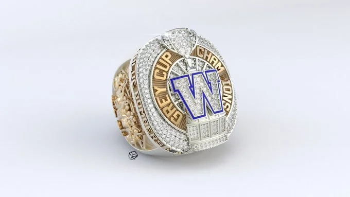 2021 Winnipeg Blue Bombers Grey Cup Championship Rings