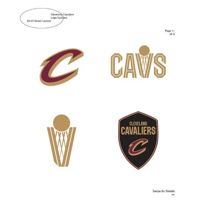 Cleveland Cavaliers Refreshed Brand Identity