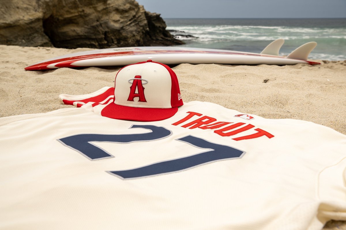 Los Angeles Angels reveal surf-inspired City Connect uniforms