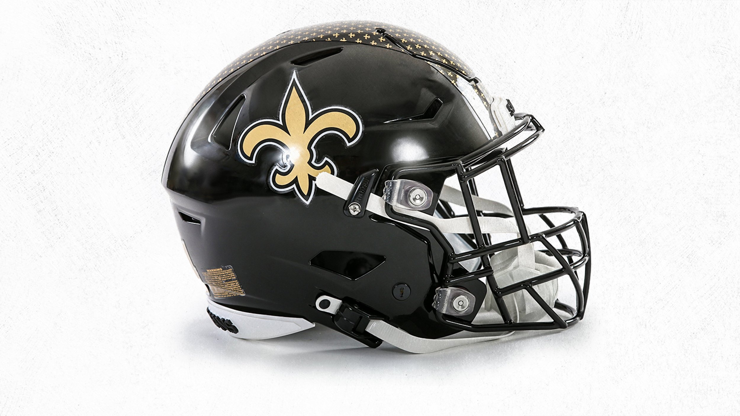 New Orleans Saints Black Helmets