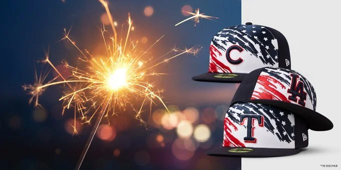 2022 MLB 4th of July Hats