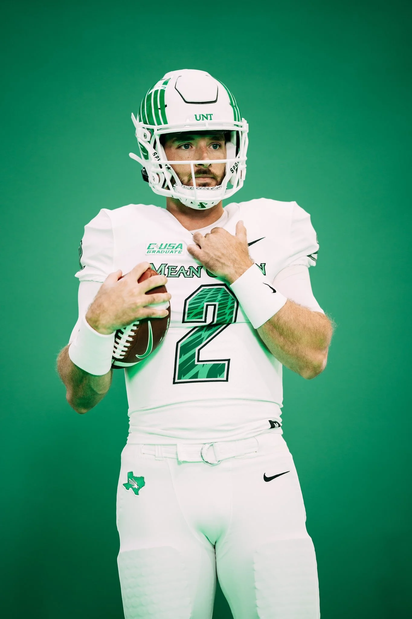 North Texas Football New White Uniform