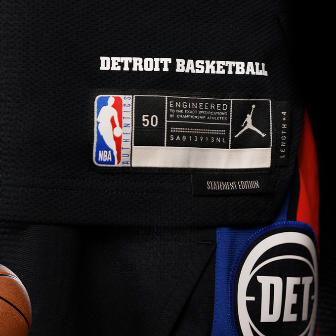 Detroit Pistons unveil new black 'Statement Edition' jerseys