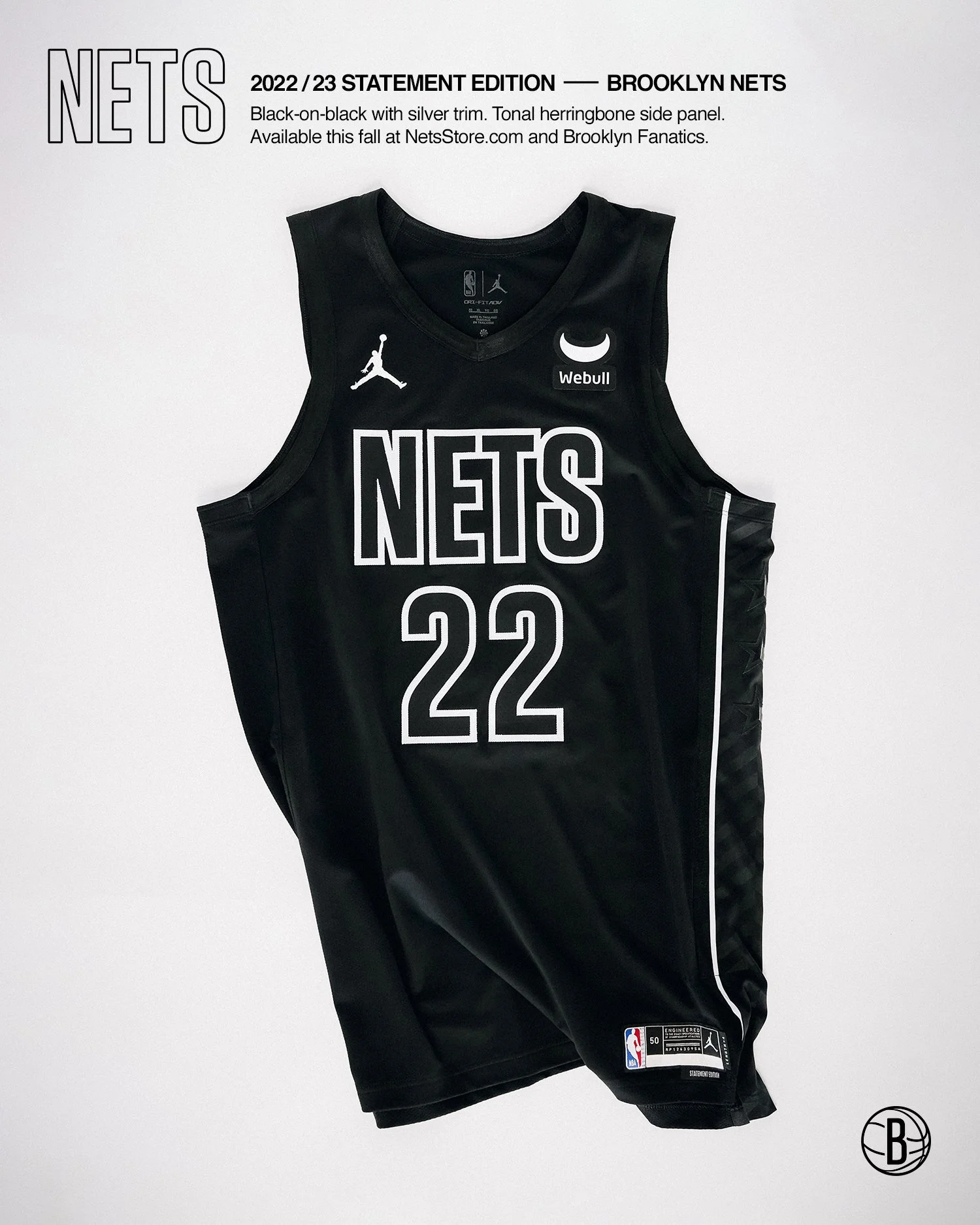 Brooklyn Nets Statement Edition Uniform