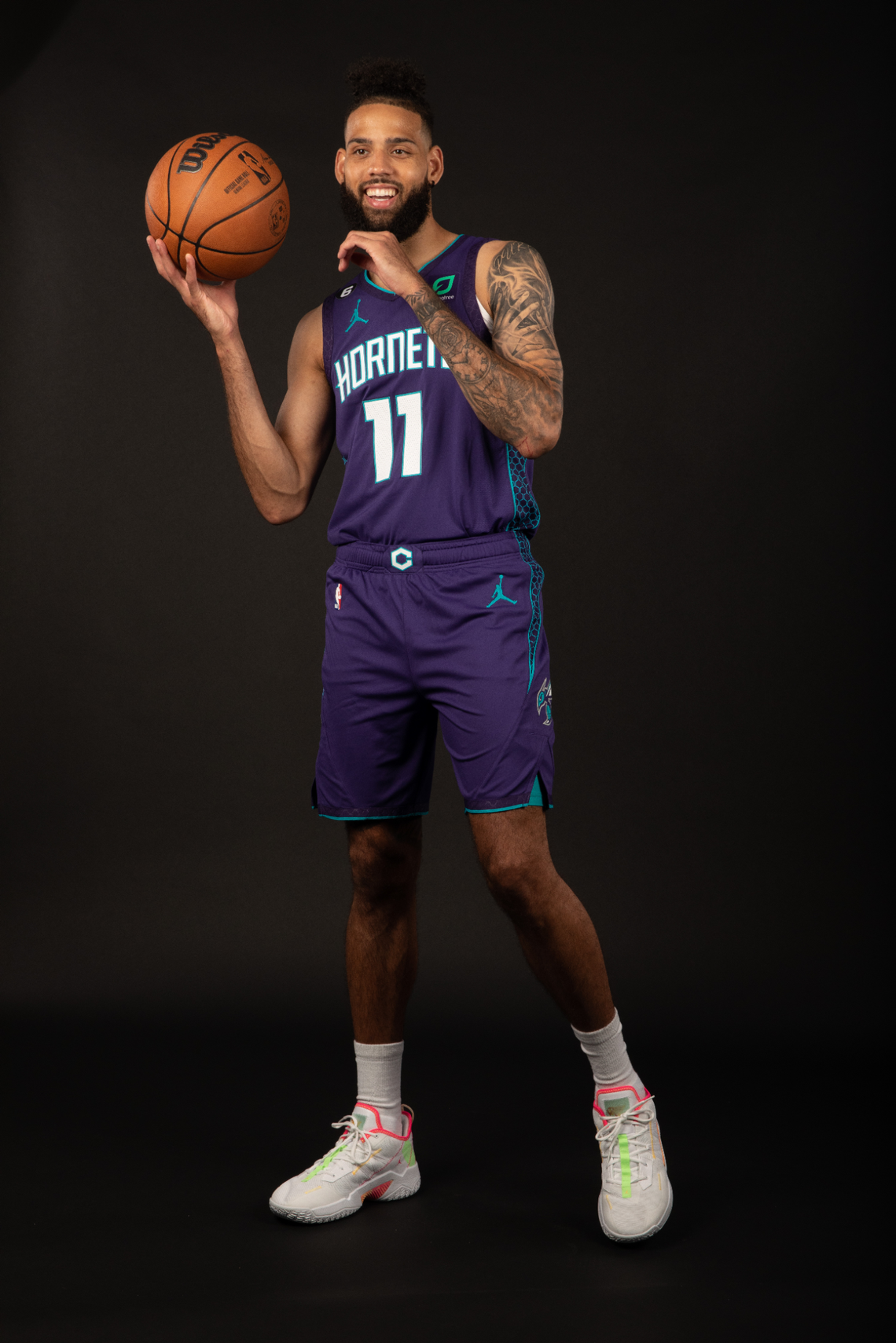 Hornets unveiled their classic uniforms for their upcoming 35th