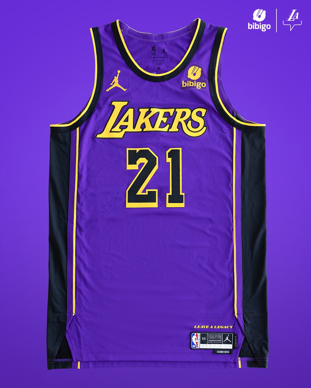 Los Angeles Lakers Statement Edition Uniform — UNISWAG