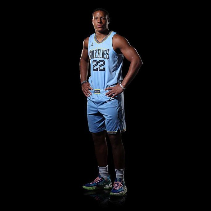 First Look at Memphis Grizzlies New Powder Blue Statement Edition
