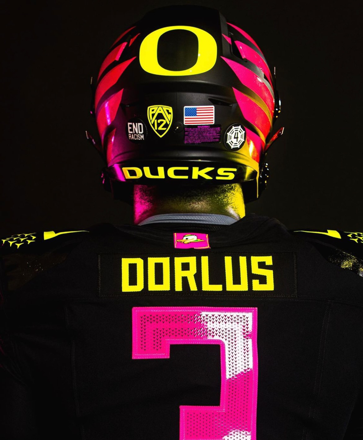 Oregon Football 'Stomp Out Cancer' Uniform — UNISWAG