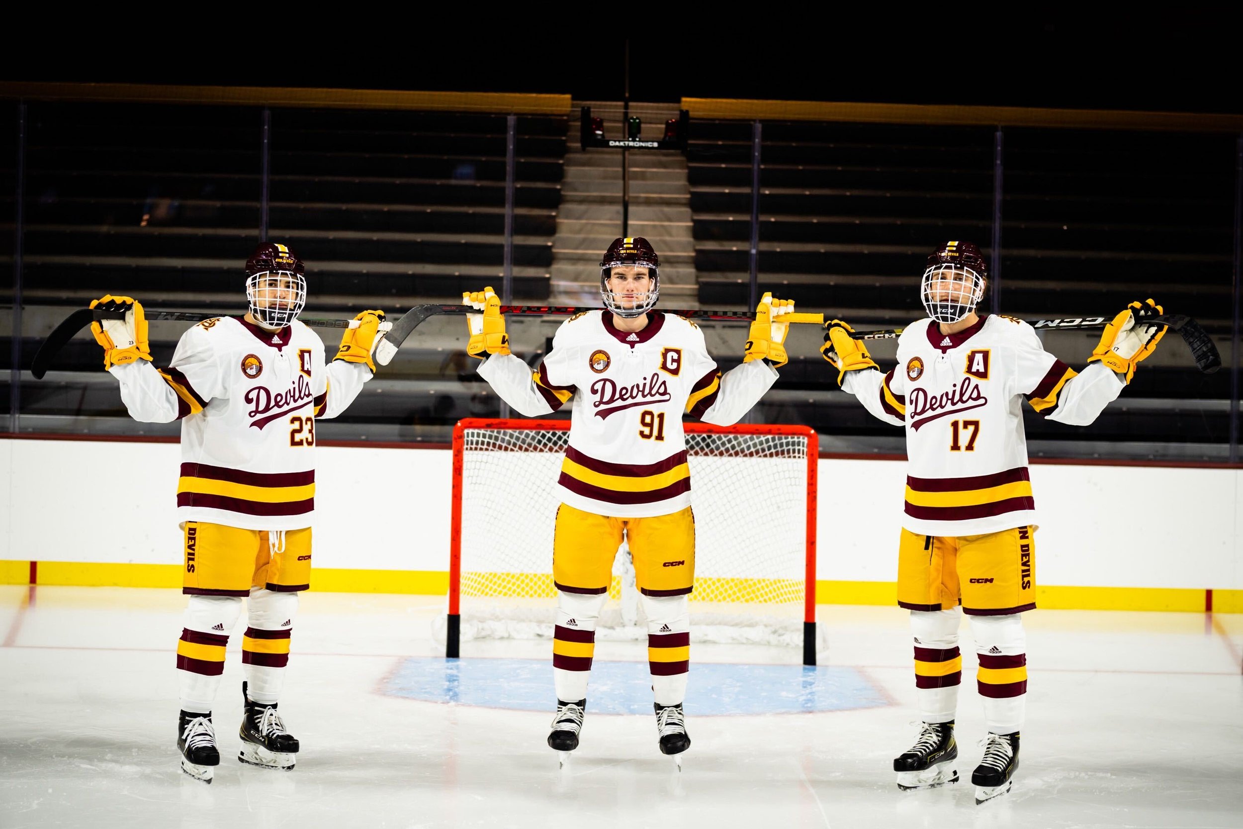 Arizona State University Sun Devils Hockey Jersey | Adidas | White | 54