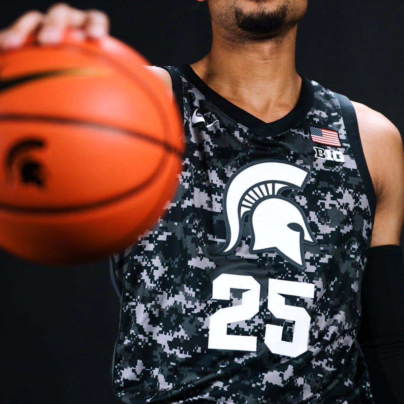 Armed Forces Classic Uniforms for Michigan State and Gonzaga