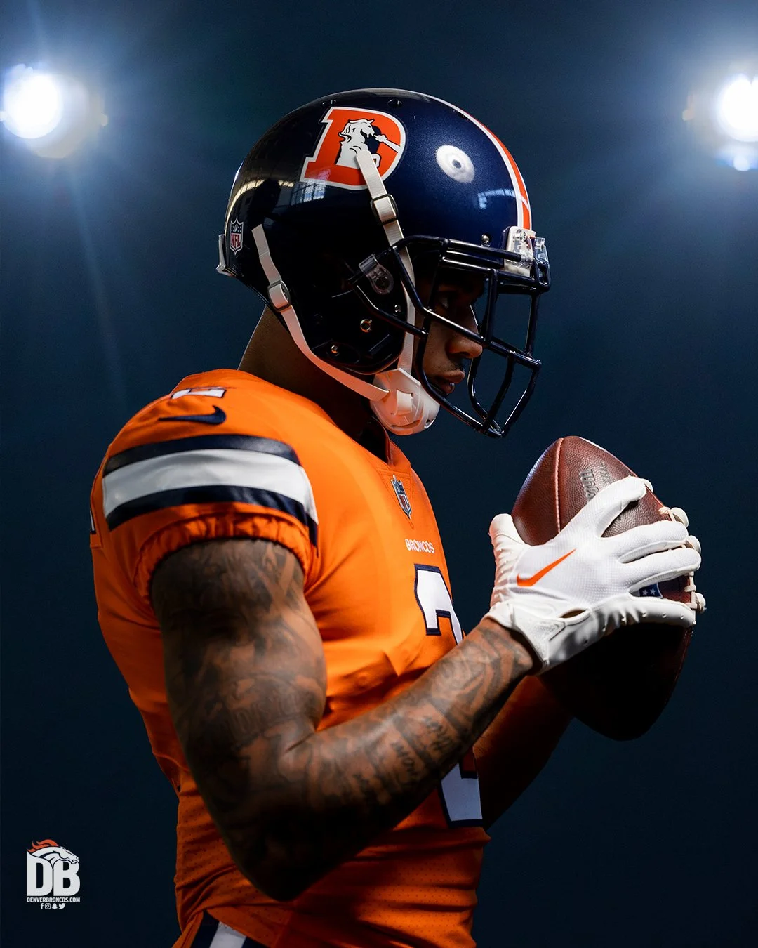 Denver Broncos Color Rush Uniform