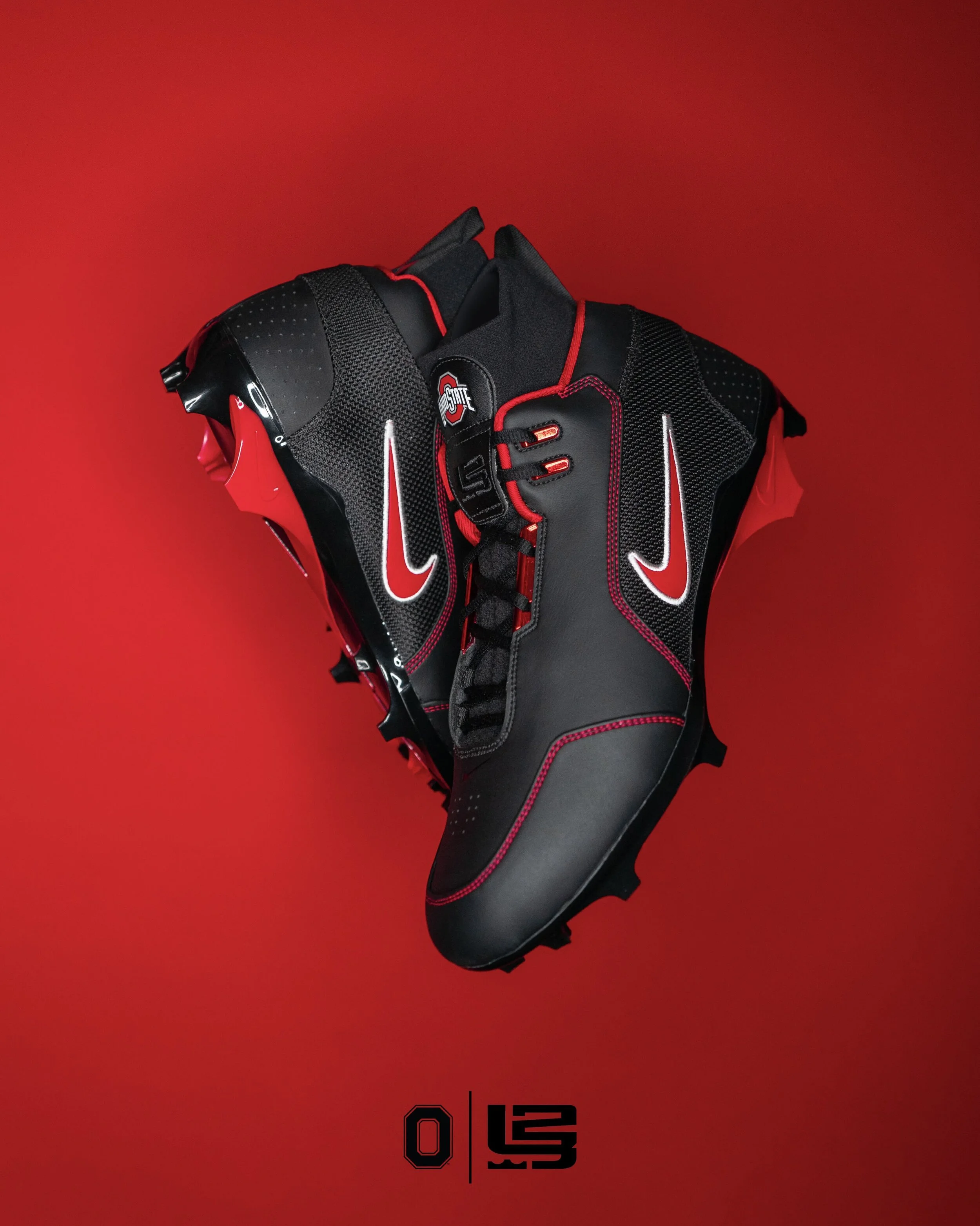 Ohio State Nike LeBron James Air Zoom Generation 1 Cleats